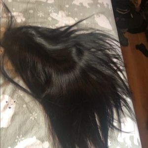 Lace front wig